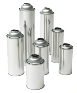 aerosol cans and aerosol components